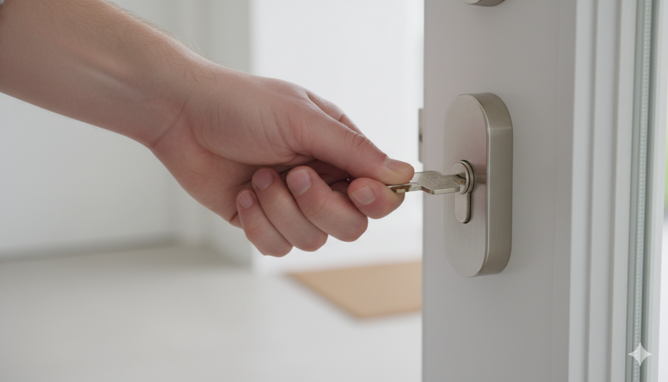 Qué hacer si la llave no gira en la cerradura de una vivienda