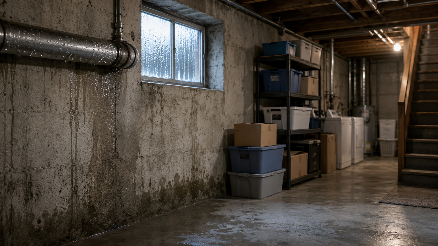 Basement Moisture Problems: Causes, Warning Signs and Fixes