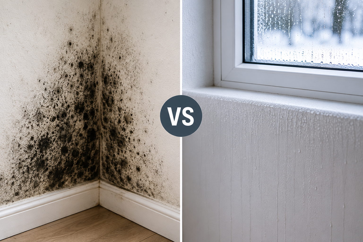 Mould on Walls vs Condensation: How to Tell the Difference