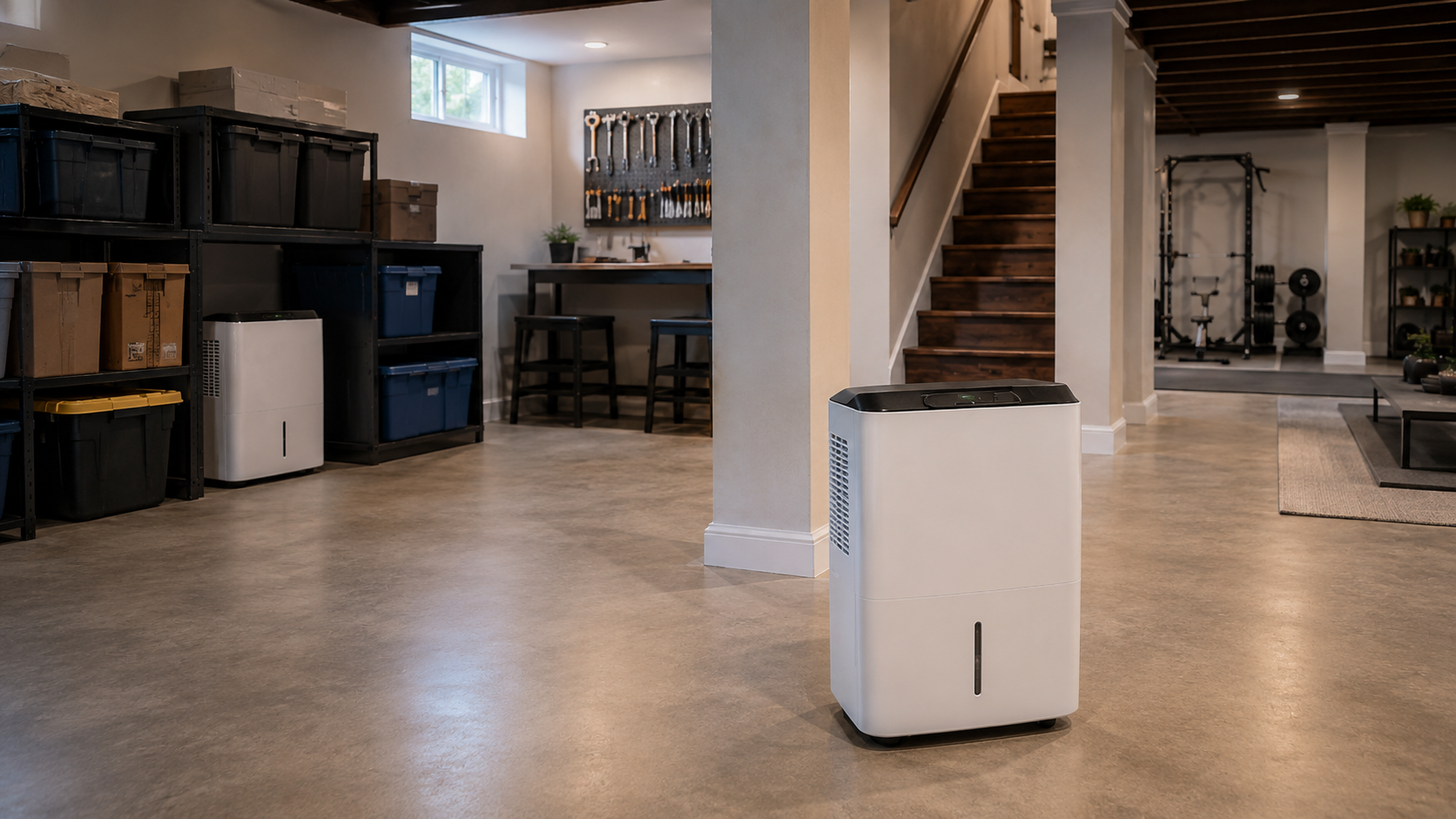 Where Should You Place a Dehumidifier in a Basement?